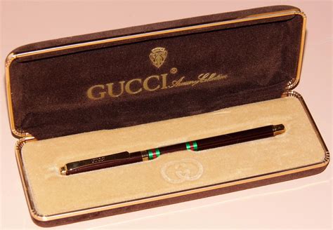 gucci g pen|Gucci fountain pen.